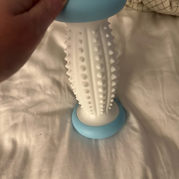 Blue and White Foot Massager Roller - Picture 3 of 4